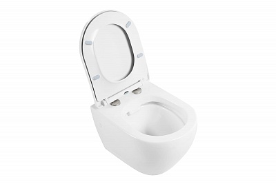 Унитаз подвесной Belbagno "SFERA-R" ВB513CH с сидением BB870SC 