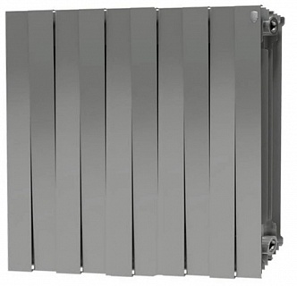 Радиатор бим. Royal Thermo PianoForte 500/Silver Satin 10 секц.