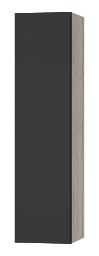 Шкаф подвесной 20 Поло универсальный дуб/антрацит  MISTY 