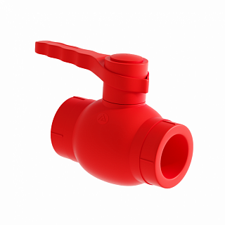 Кран SLT BLOCKFIRE PP-R шаровой 25 (SLTFABF125GR)