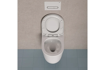 Унитаз подвесной IDDIS "Slide" Торнадо безободковый сид. м/лифт  SLIRDSEi25 ВЫГОДА!!