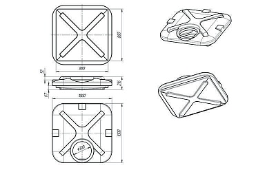    Rostok 110 (), : 220x1000x1000, 3/4" 
