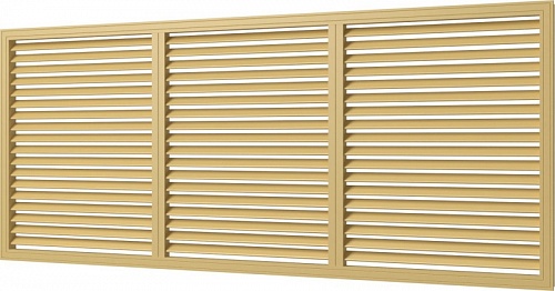 Решетка радиаторная П60150Р 600х1500 беж. (5)