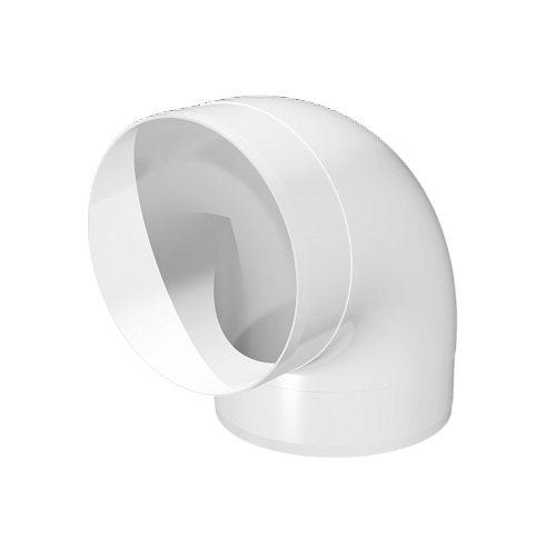 Колено круглое 10ККП,D100 (пластик) (32)