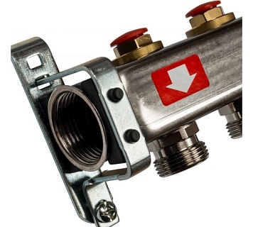 Коллектор 10-вых. нерж.ст. без расходомер. (SMS 0932 000010) STOUT 