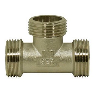 Тройник 1/2" ш/ш/ш ник. GF (90/10) (SFT-0018-121212)