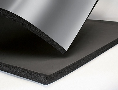 Рулон K-FLEX 1000-25 AL CLAD AD, 280 mic (самокл. покрытие)