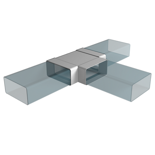 Тройник 620ТПП 204х60мм (пластик) (14)