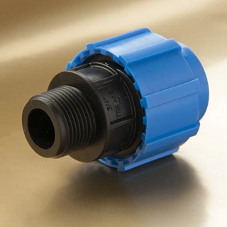 Муфта с нар.р. 63 х 1 1/4" ТПК-АКВА (25)