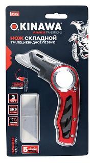 Нож  OKINAWA складной, трапецевидное лезвие.(2480)