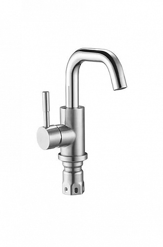 Смеситель д/раковины G-lauf (ZAP1-А090) ф35 нерж.