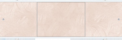 Экран д/ванны 1,68м (алюм.каркас) коричневый (МетаКам)