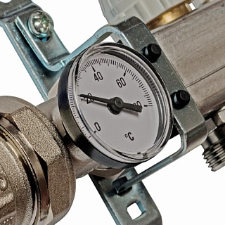 Коллектор 7-вых. нерж.ст. с расходомер. (SMS 0907 000007) STOUT