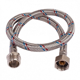 Подводка вода 0,8 г/ш ст/г AQualine  (100/10)