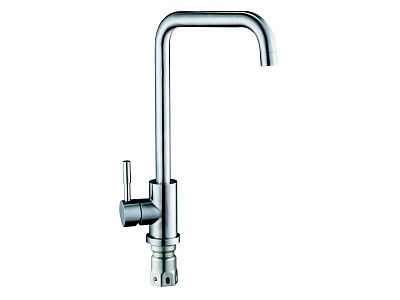 Смеситель д/кухни G-lauf (ZAP4-B090) ф35 нерж.