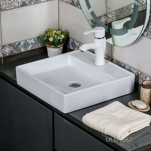 Умывальник фигурный 7657 MELANA