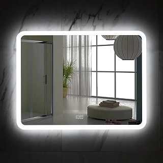Зеркало Cerutti SPA с LED подсветкой (сенсор на зеркале)+подогрев 800х600 арт.9733