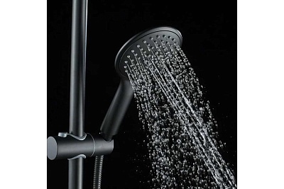 Душ. система SHEVANIK черная S8736H