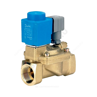 Клапан эл. магн. EV220W "НО" DN20, -10...90°C, 0,3...16бар, с катушкой 220V (042U436532) "Danfoss"