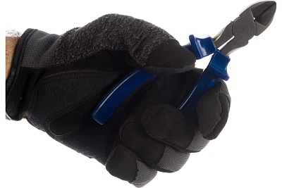 Бокорезы MOS "Один",двухцветные, обрезиненные ручки,полированная сталь  , 180мм (47470М)  