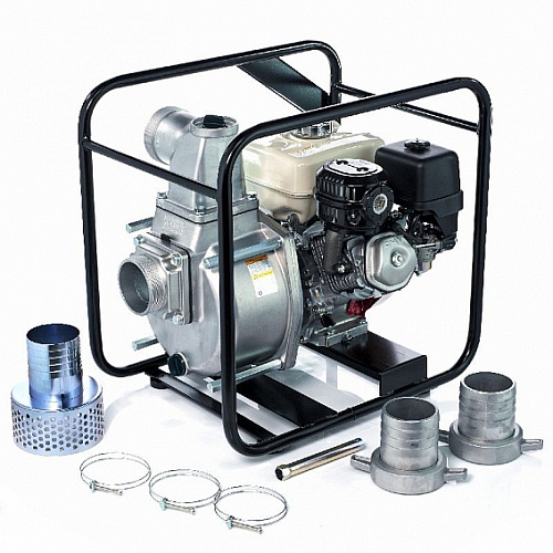 Бензиновая мотопомпа для средне-загрязненных вод Koshin STH-100X