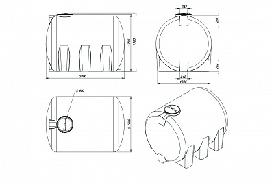 Емкость H 5000л