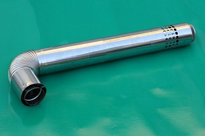 Коаксиал. Дымоход DGB-80C L-1,0m  80/110 Комплект EURO