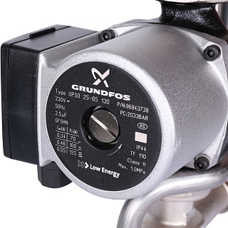 Узел насосно-смесительный с терм. клапаном,с насосом UPSO 25-65, 130 mm (SDG-0120-007001) STOUT