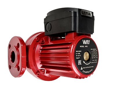 Насос цирк. WRS 50-180SF (280мм) DN50, PN10, Qmax=25м3/ч, Hmax=18м, Tmax=110°С, 220В, 1450Вт, 3-скор. (17109990) Wellmix