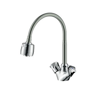 Смеситель д/кухни LUCH  1/2 резина гибкий излив  071/072 ARGO 37998/44109 снят с производства