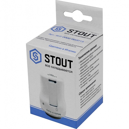 Головка термостатическая, жидкостная М30х1,5 (SHT 0002 003015) STOUT