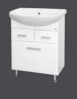 Комплект мебели 65 "Стелла-65" напольная 2ящ+б/к MISTY (ум.Romanza-65)