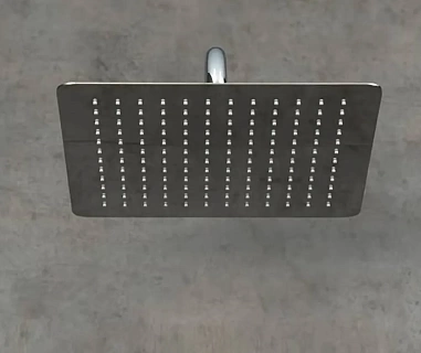 Душевая система "Yeti" (LM7849C) с термостатом, встраиваемый с 2-мя лейками  LEMARK  