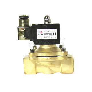 Клапан соленоидный СК-11-20 НЗ 3/4" , 220В (-5...+90град., 0...7 бар) (РОСМА)(11326)