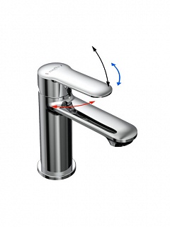 Смеситель д/умывальника "Kanda" (KAN-1011) TOKITO