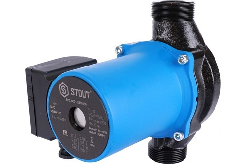 Насос циркуляционный 25/80-180 (SPC-0001-2580180) STOUT