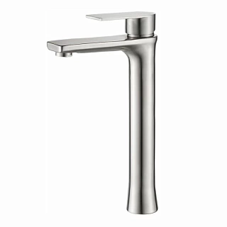 Смеситель д/раковины высокий Haiba HB11807 нержавейка 