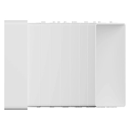 Колено вертикальное разноугловое 612 KRPV 60х120