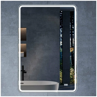 Зеркало 60 "Vincea LED VLM-3VC600-2 600?800 c сенсорным выключателем и диммером, с функцией антизапотевания