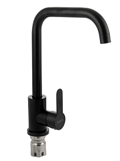 MAGNUS Смеситель д/кухни, ЧЕРНЫЙ из нерж ст марка 304 код 9202