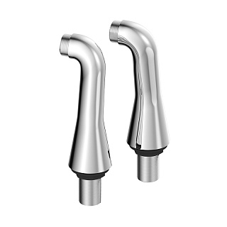 Комплект переходников 2шт для устан. смесит. на борт LEMARK (8558CR)