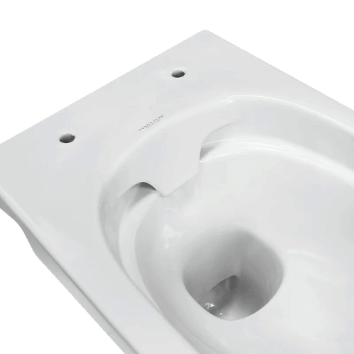 Унитаз подвесной  "ART" безободковый, сиденье мультилифт(Самара) 