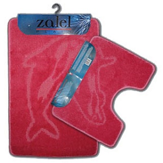 Набор ковриков (2предмета) "Zalel" 55х85см (ворс) розовый