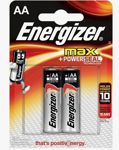 Элемент питания АА LR6 Max E91 2шт."пальчиковая" Energizer