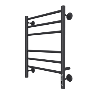 Полотенцесушитель "Аврора" 450х600 П6 КС электро черный матовый (RAL 9005)  TERMINUS 