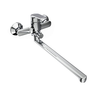 Смеситель д/ванны "HAPPO" (HAP-1015)  длинный излив TOKITO