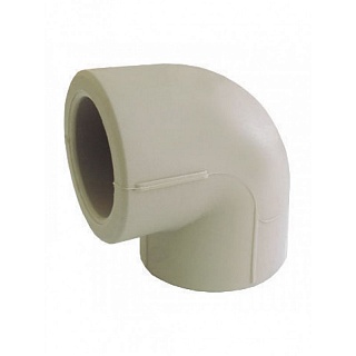 Колено 75*90 серый (2/8) ПРО АКВА (PA13020PG)