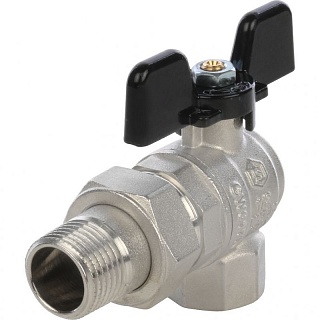 Кран шар. полнопроходной с амер. угл. баб. ВН 1/2" (SVB-0008-000015) STOUT 