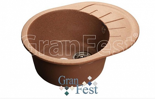 Кухонная мойка Granfest RONDO GF-R580L