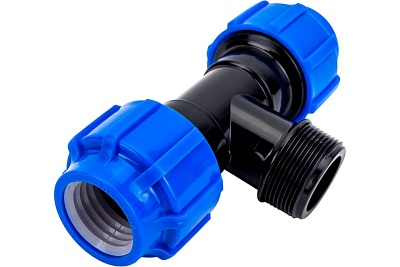 Тройник с нар.р. ф40х1 1/2"х40 ТПК-АКВА (15)